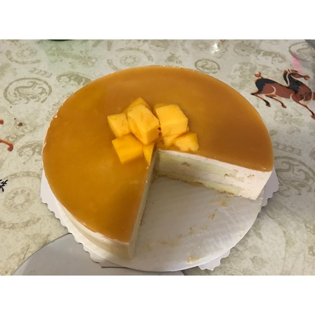 芒果慕斯蛋糕