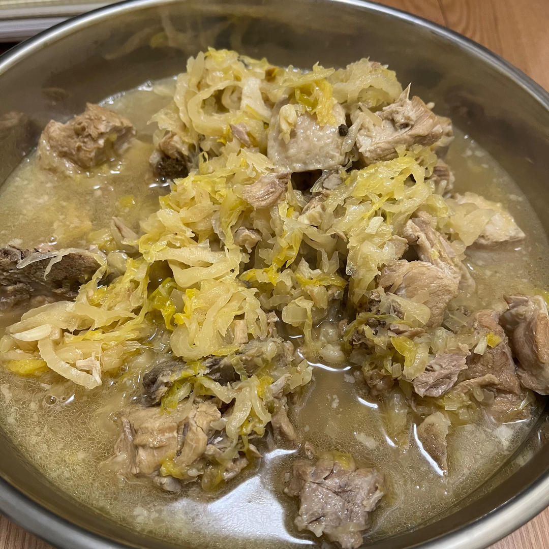 东北炖酸菜