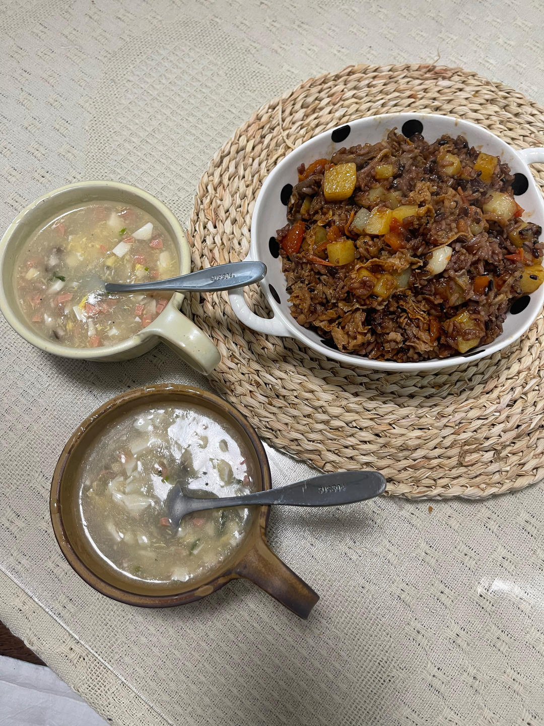 简单美味番茄肥牛土豆拌饭❗️连吃几天也不怕