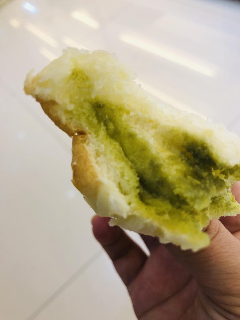 抹茶奶酥小金砖（70%中种吐司）