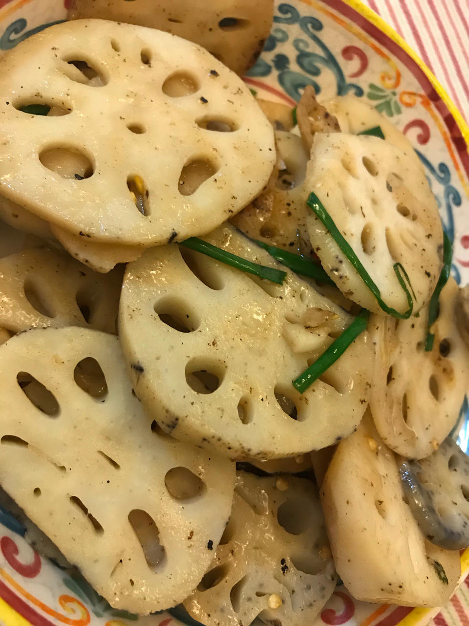 素炒藕片