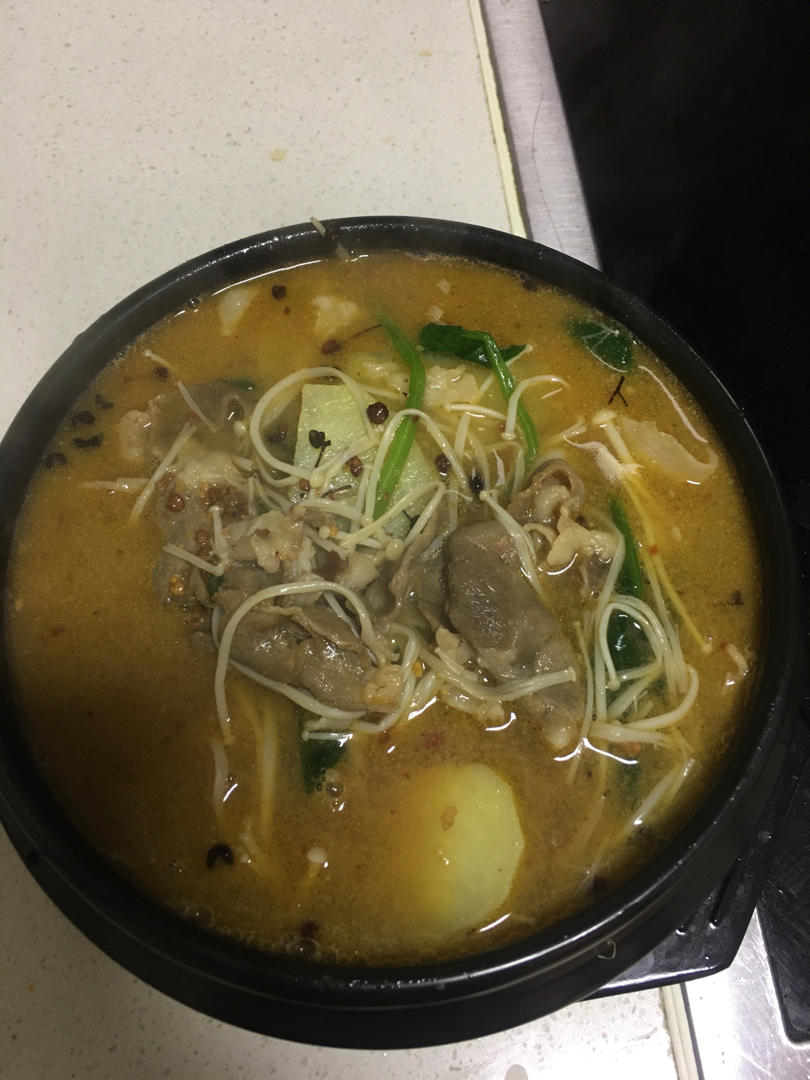 番茄羊肉卷