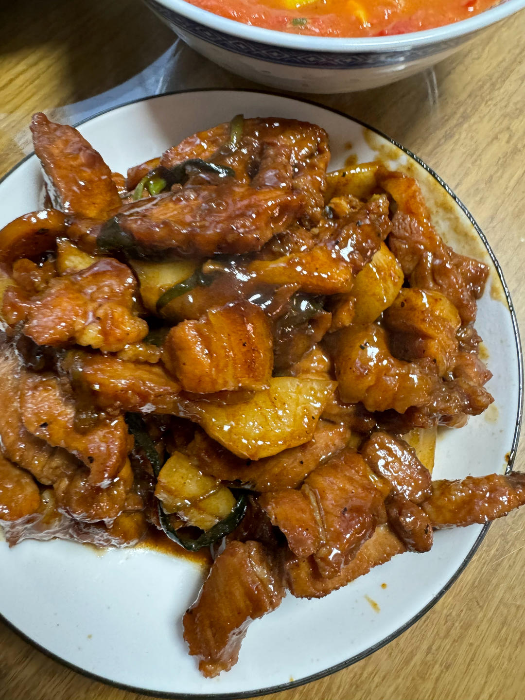 小朋友的晚餐，蜜汁叉烧肉，不腻不柴，巨香‼️