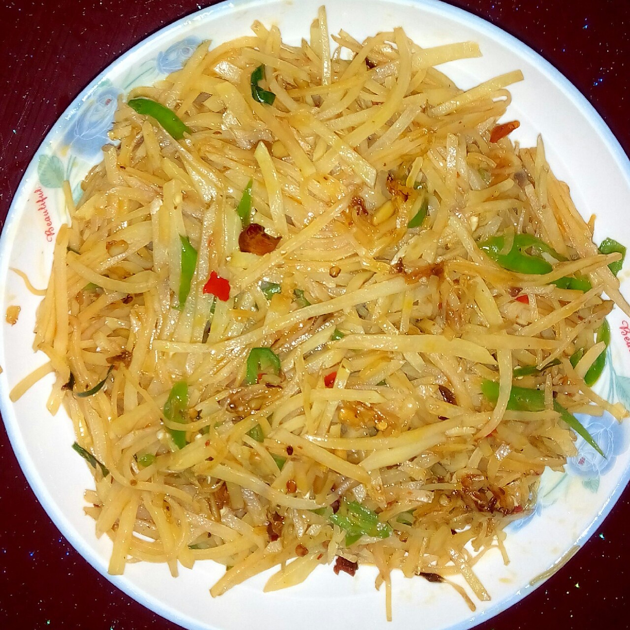 青椒土豆丝