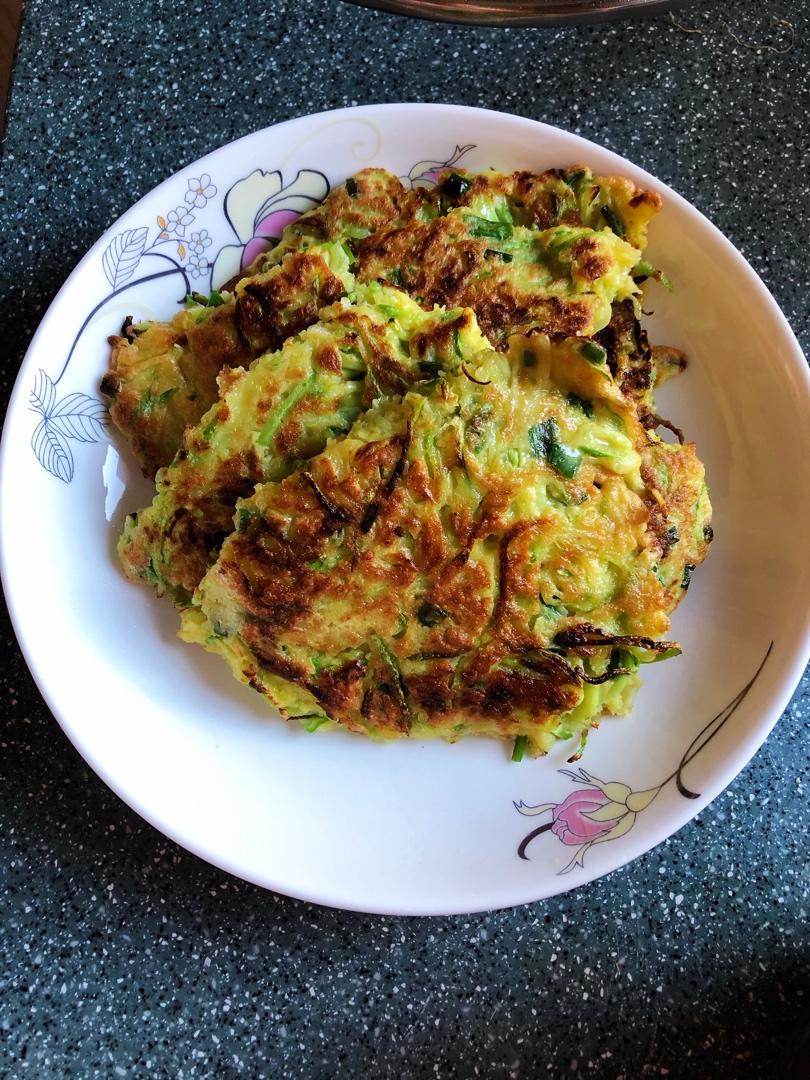 西葫芦鸡蛋饼