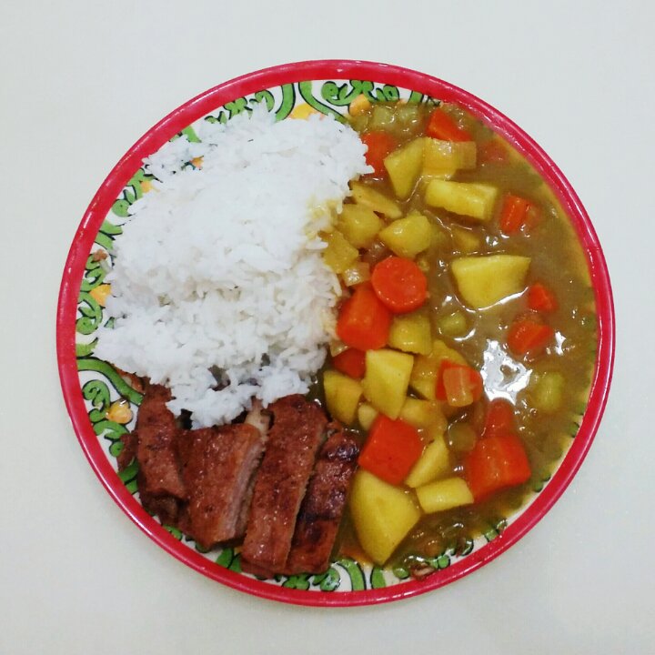 咖喱猪扒饭