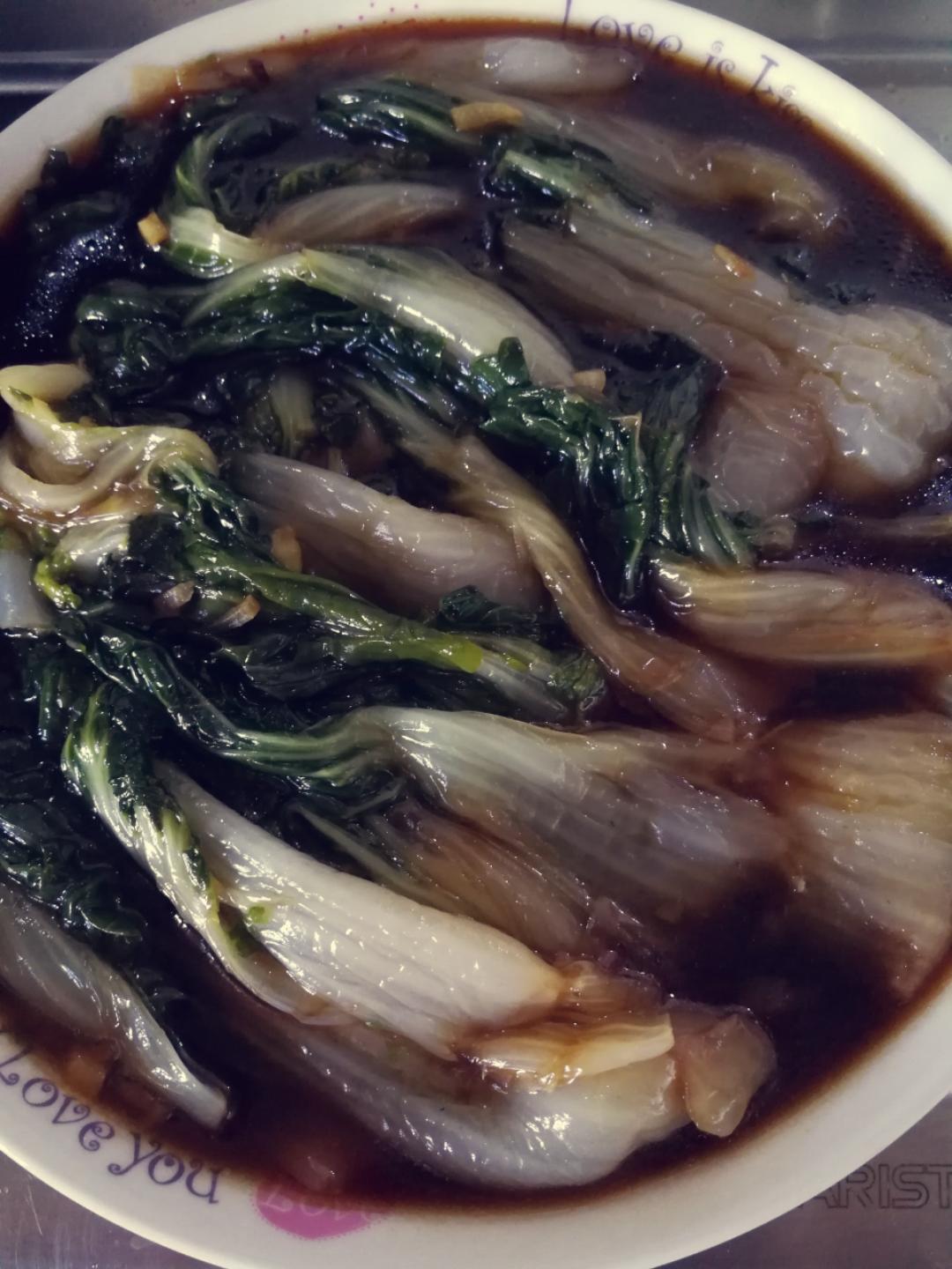 白灼小白菜