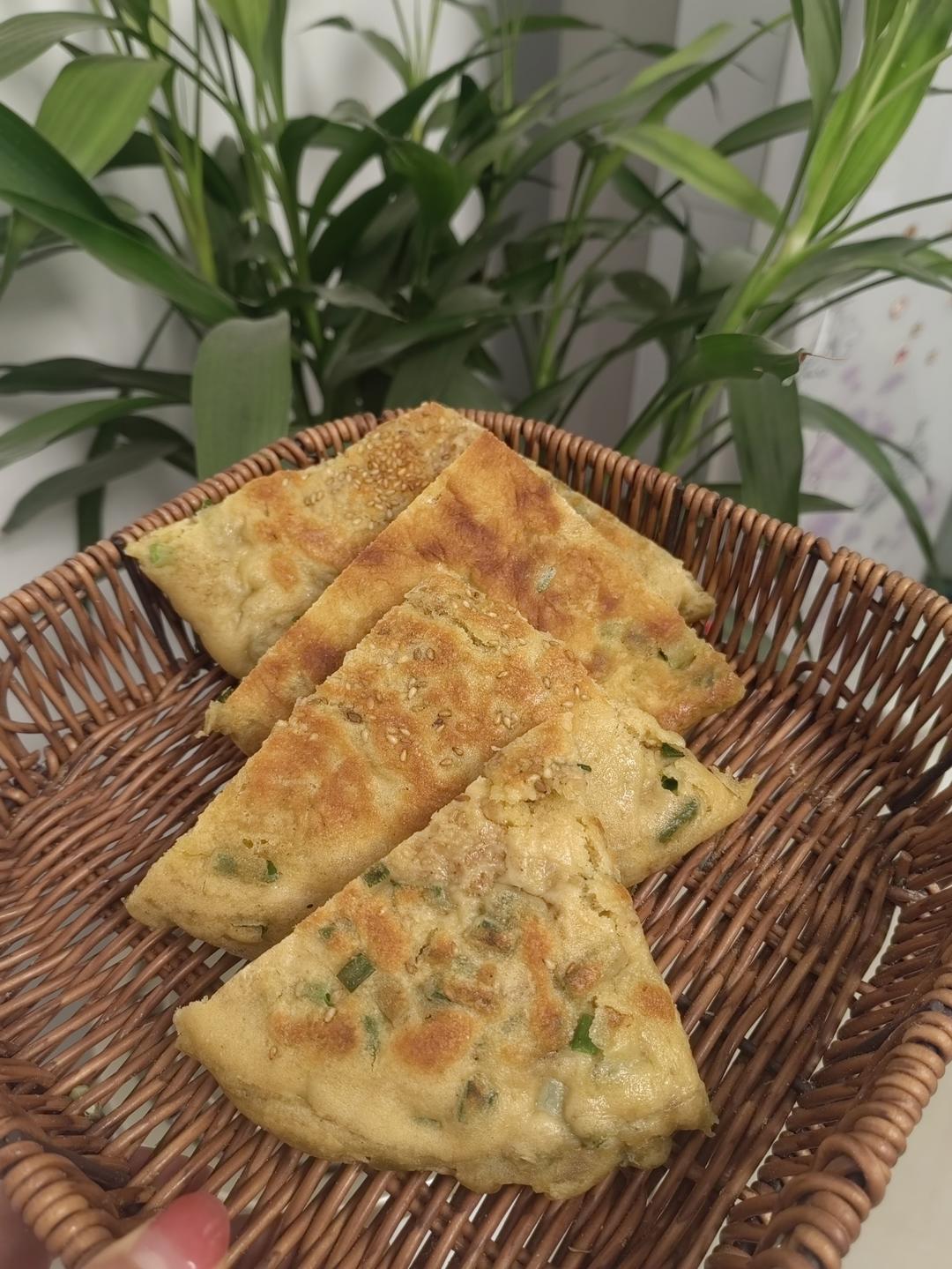葱花发面饼