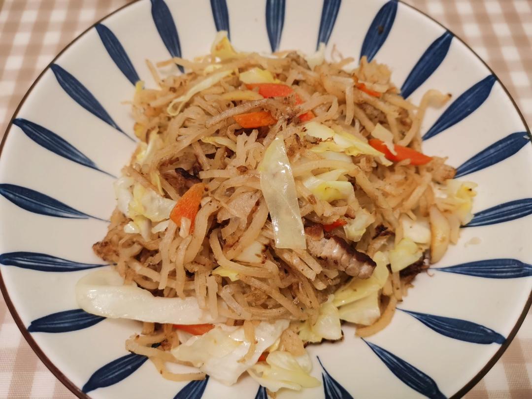 老北京素炒饼(肉炒饼)