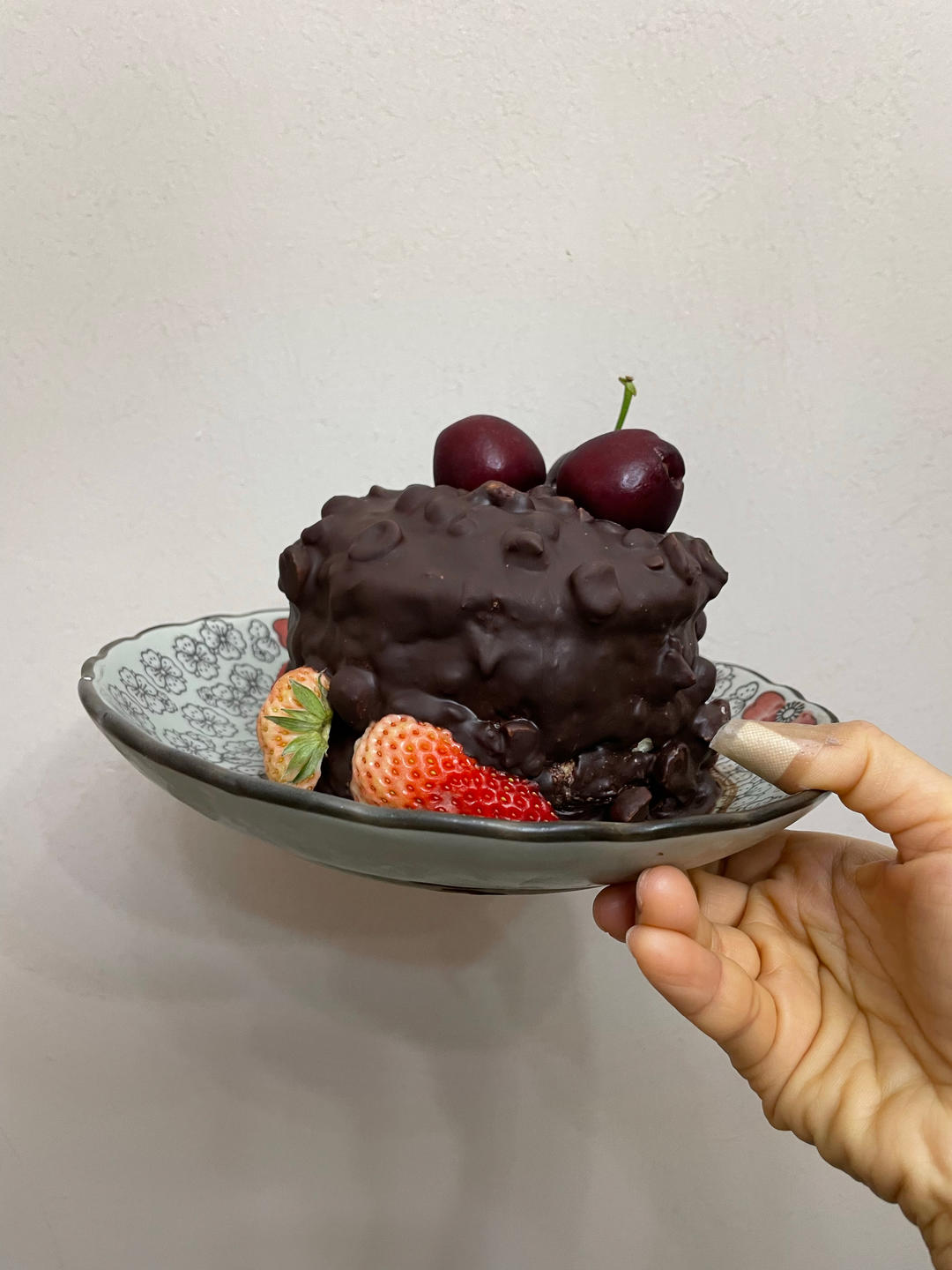 四寸梦龙脆皮巧克力蛋糕