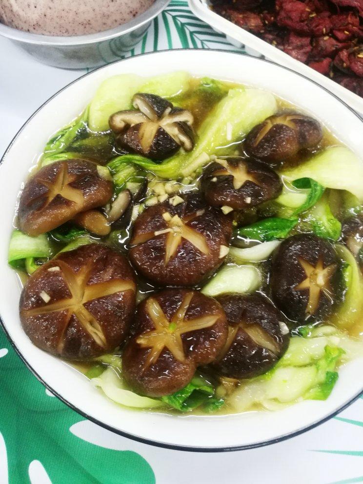 蚝油香菇小油菜