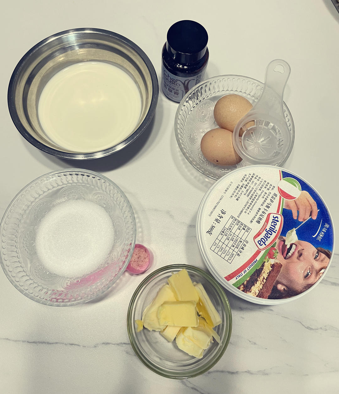 低碳下午茶！（生酮keto）低碳者都吃点啥-原味马斯卡彭重芝士蛋糕！无粉！清甜软嫩！简单快手！马斯卡彭消耗大法！低碳断糖生酮芝士蛋糕/乳酪蛋糕/烤乳酪/烤芝士