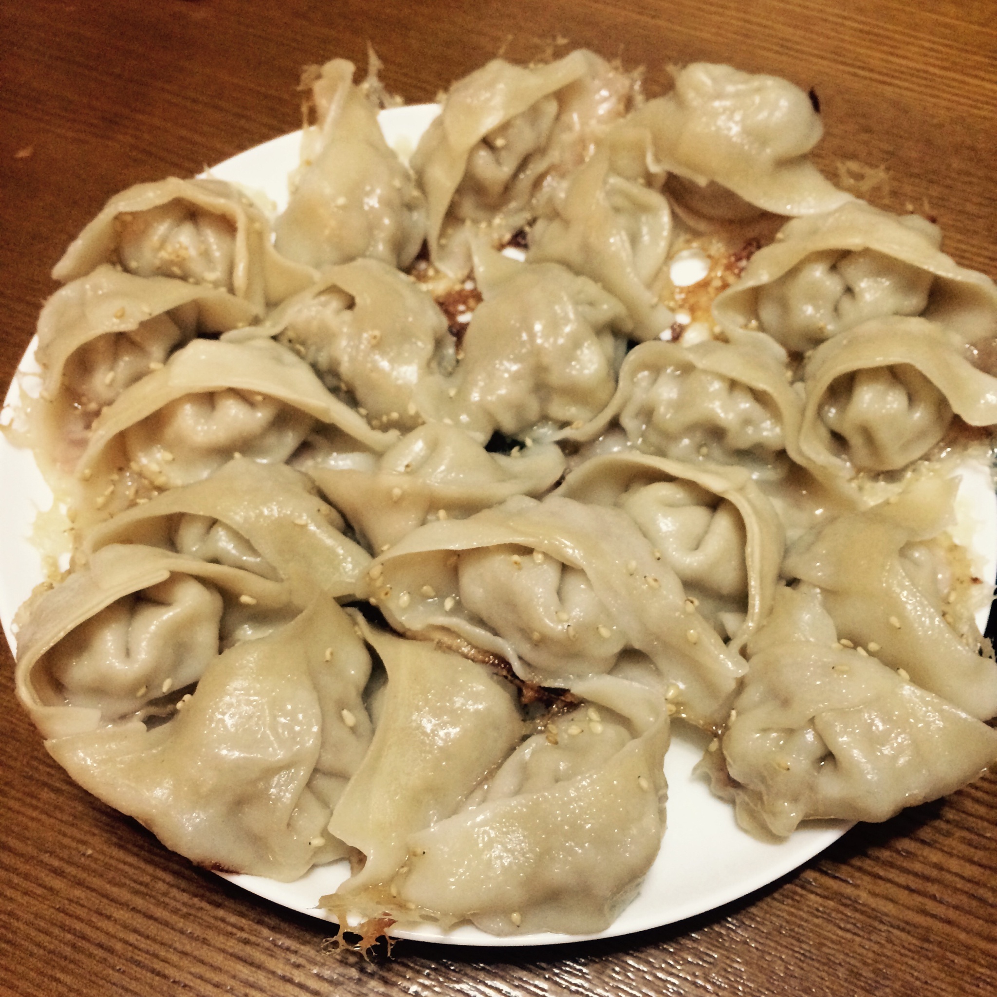 独居食趣-生煎小馄饨