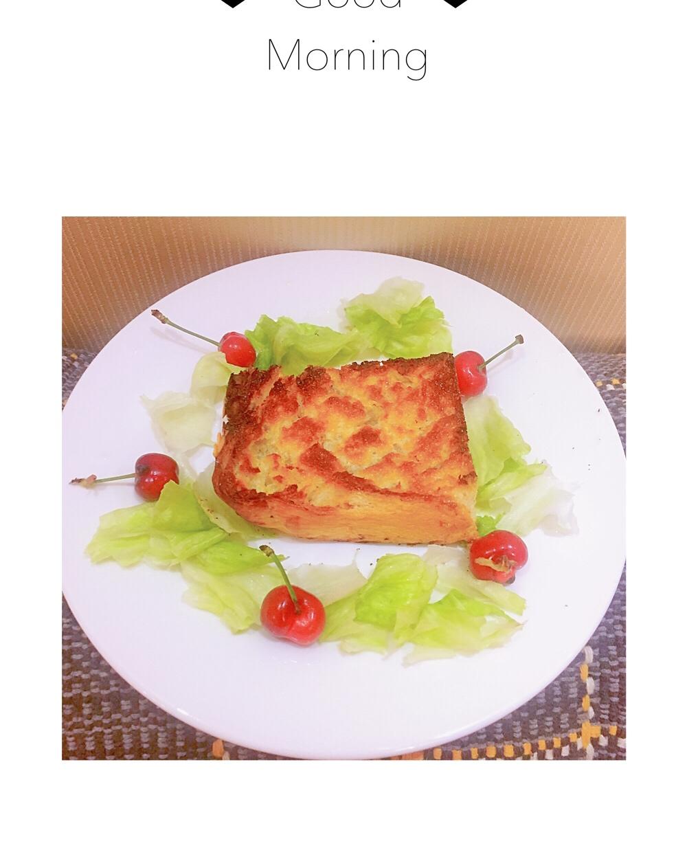 炼乳烤吐司