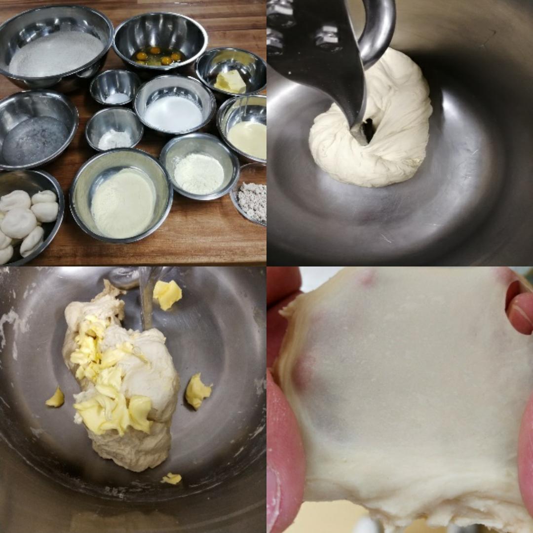 纯奶手撕吐司的做法 步骤1