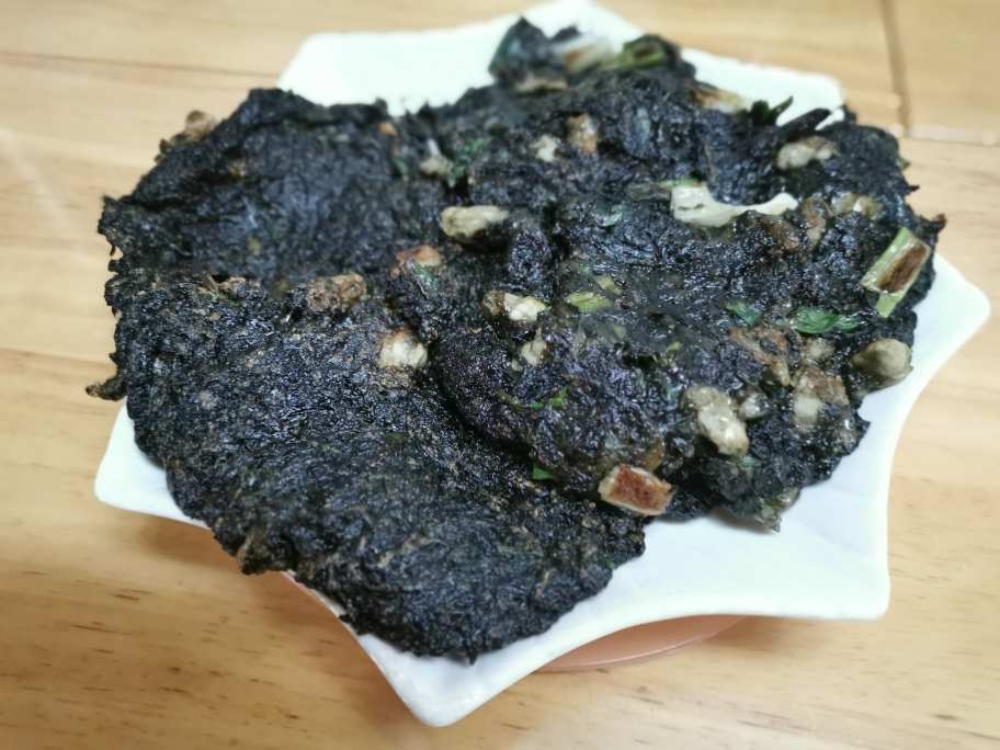 紫菜海蛎煎饼的做法