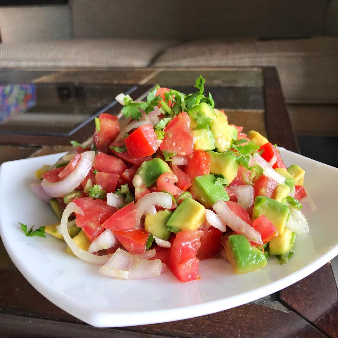 肯尼亚西红柿沙拉-东非大拌菜