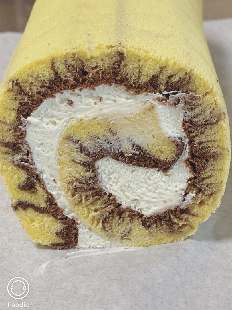 可可旋风蛋糕卷（视频）