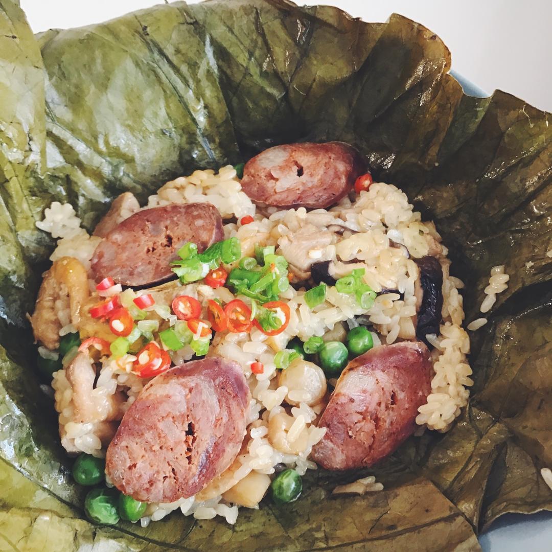 【荷香糯米鸡】