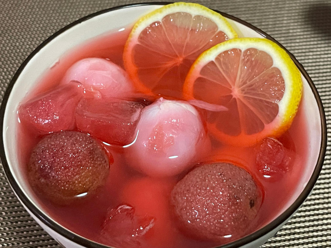 夏日神仙饮品❗️酸甜冰镇柠檬杨梅荔枝饮