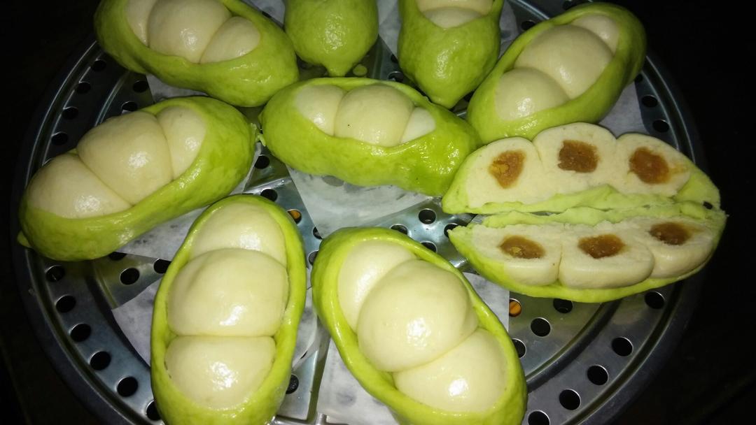 豌豆荚馒头