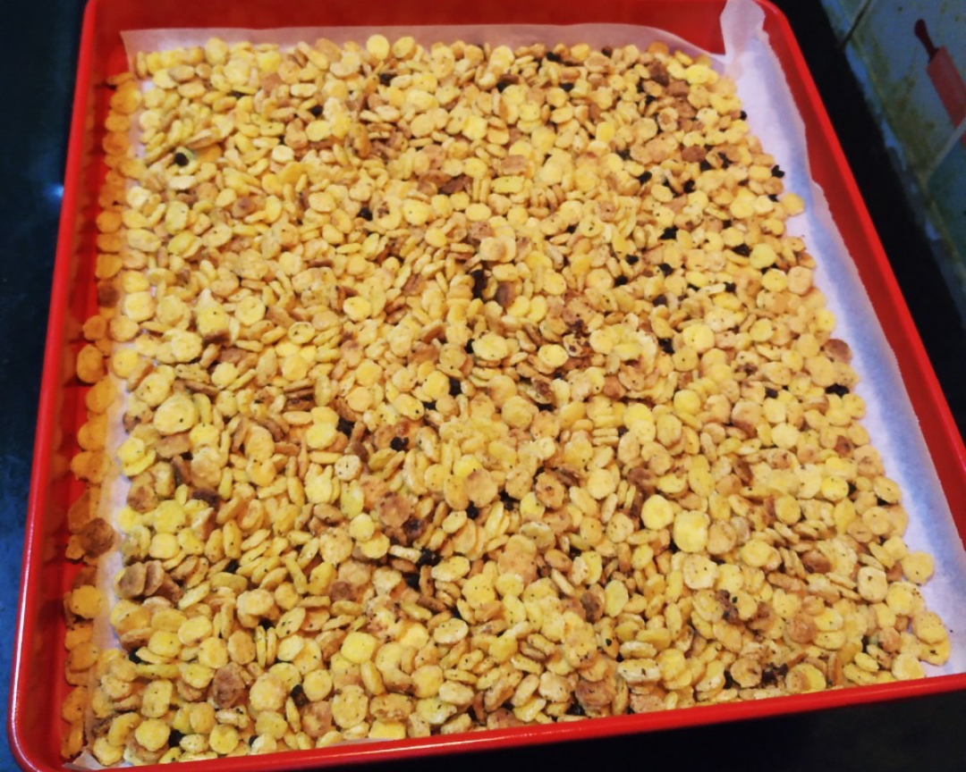 简易版的炒玉米片，解馋不长胖，嘎嘣脆秒杀膨化食品的做法
