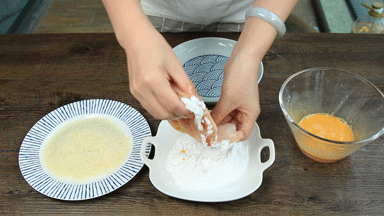 日式芝士爆浆鸡排的做法 步骤7