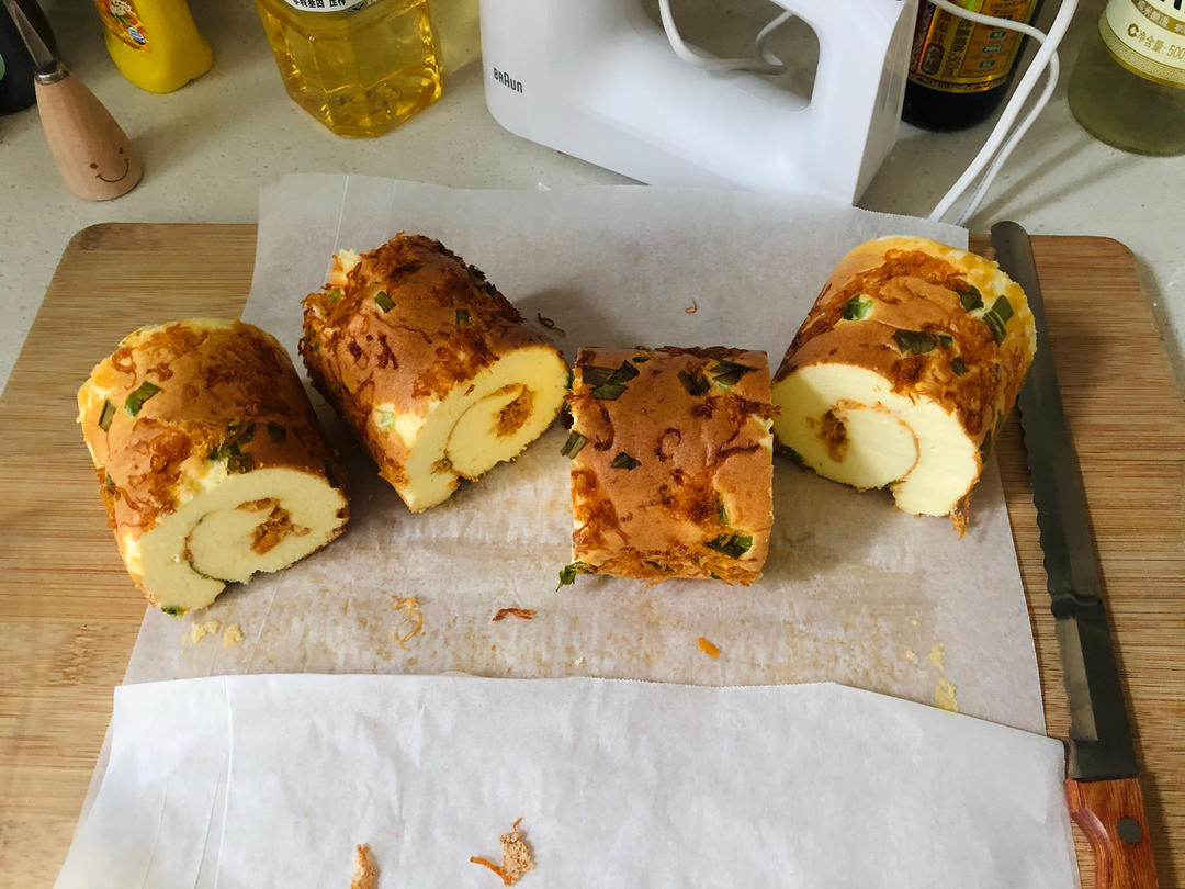 怎么卷都不裂的肉松蛋糕卷