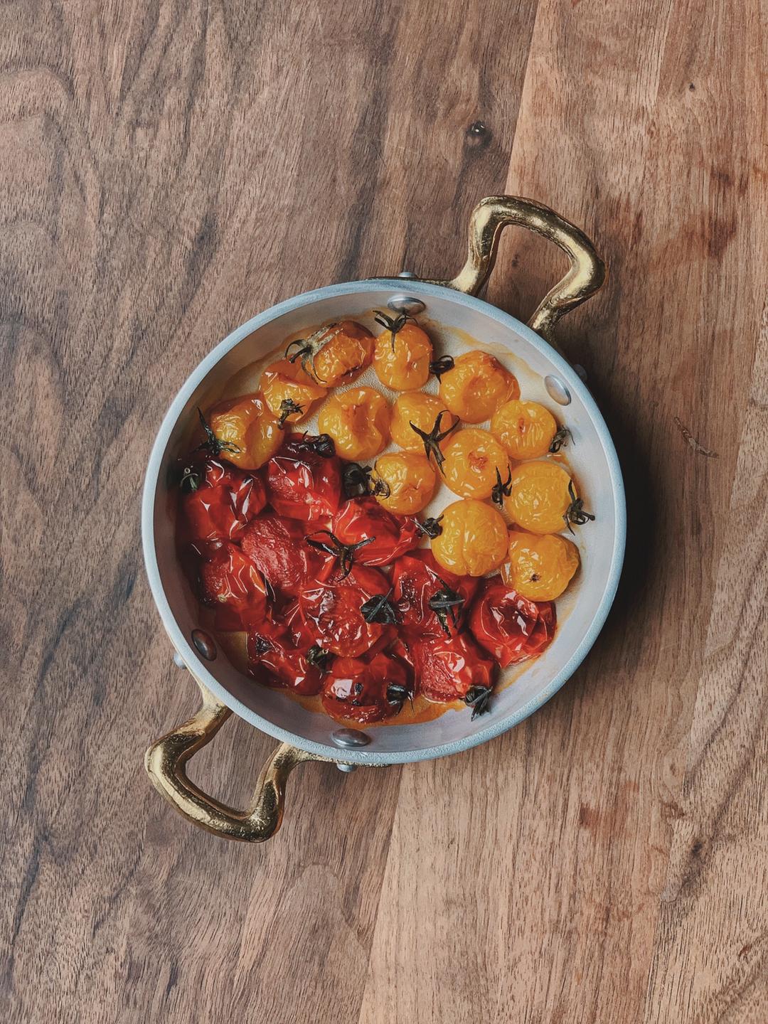 生酮食谱03｜甜过初恋的慢烤小番茄