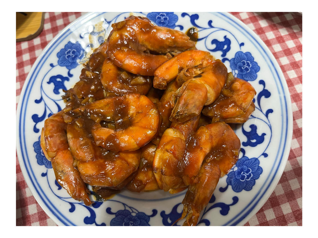 家庭版油焖大虾