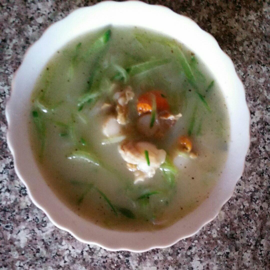 海米干贝萝卜丝汤