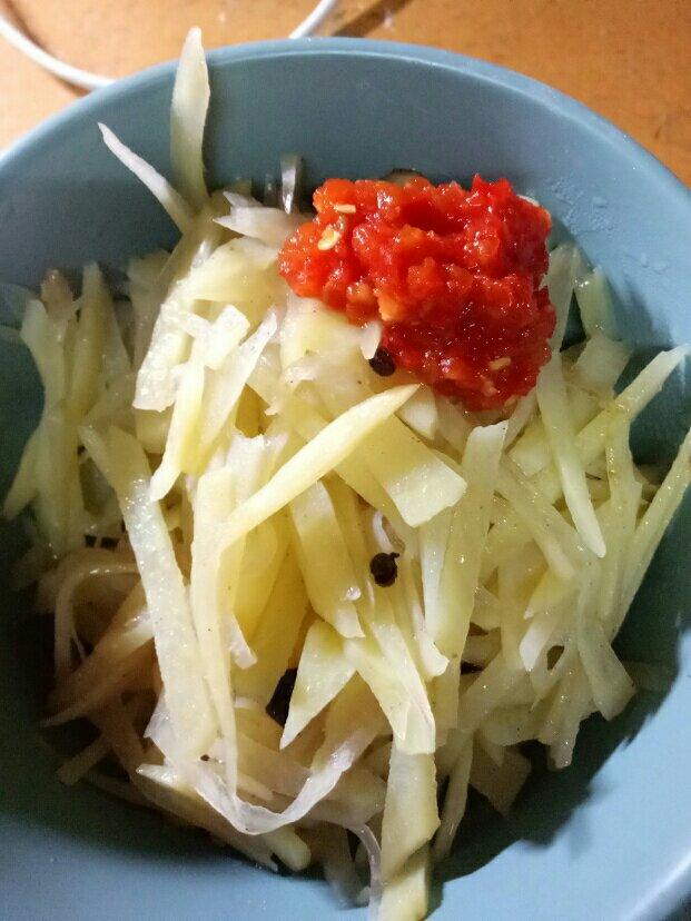 醋溜土豆丝