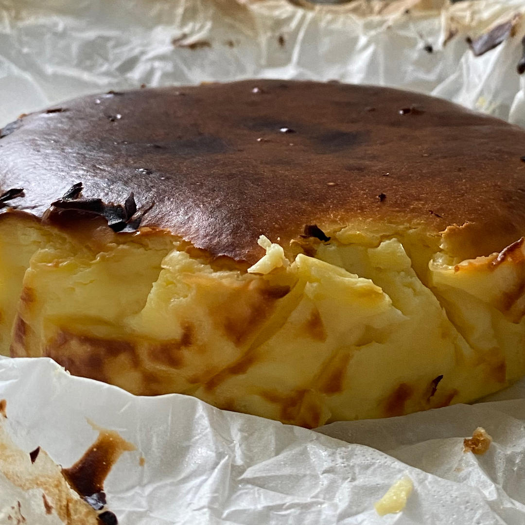 巴斯克芝士蛋糕『最简单的蛋糕』零失败🔥芝士控