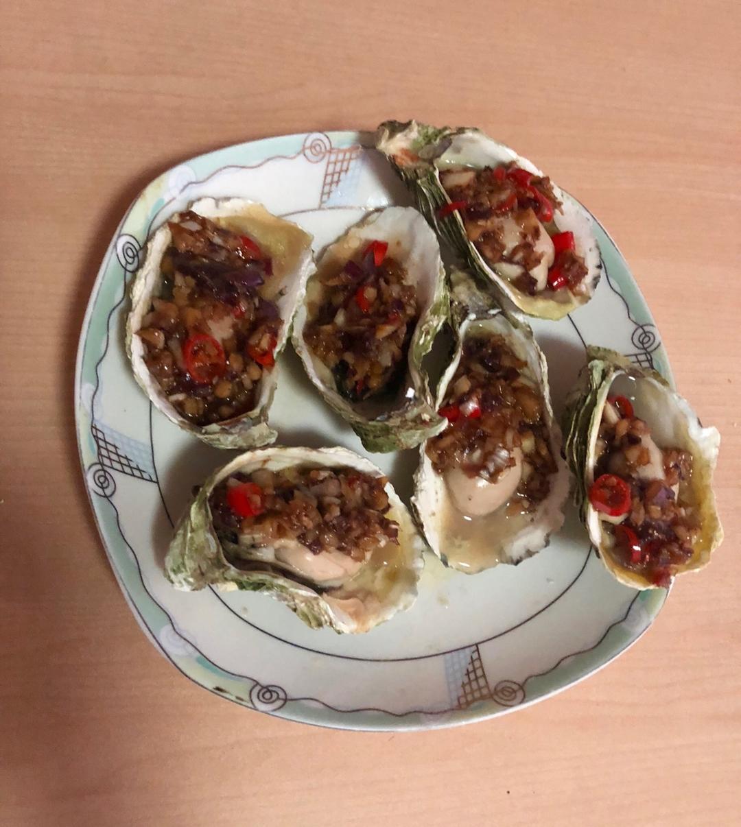 烤生蚝