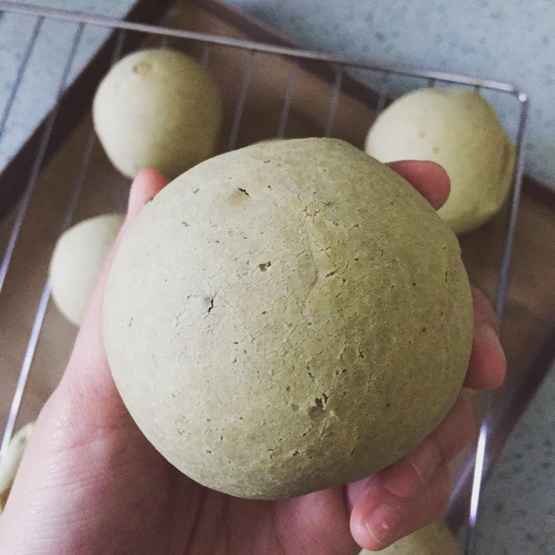 抹茶蔓越莓麻薯包（不回缩）