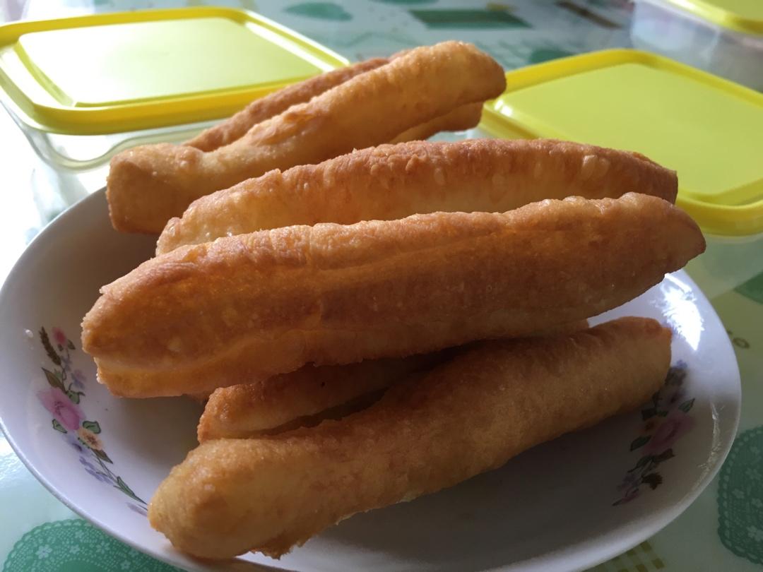 快手早餐～自制油条（酵母版，不含泡打粉、膨松剂）