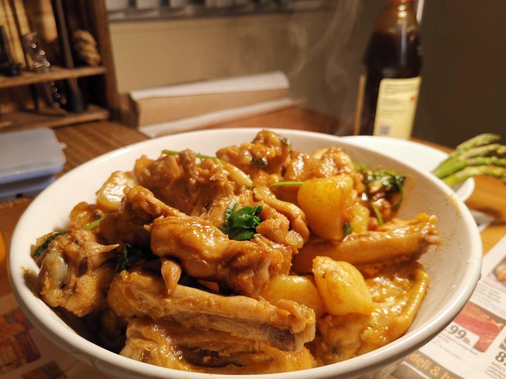 鲜香味浓土豆烧鸡（还是焖鸡？炒鸡？随便啦）