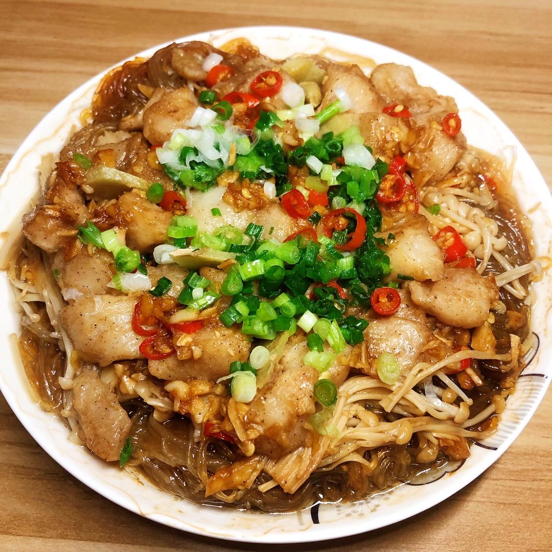 🔥吃不胖❗️蒜蓉粉丝龙利鱼❗️