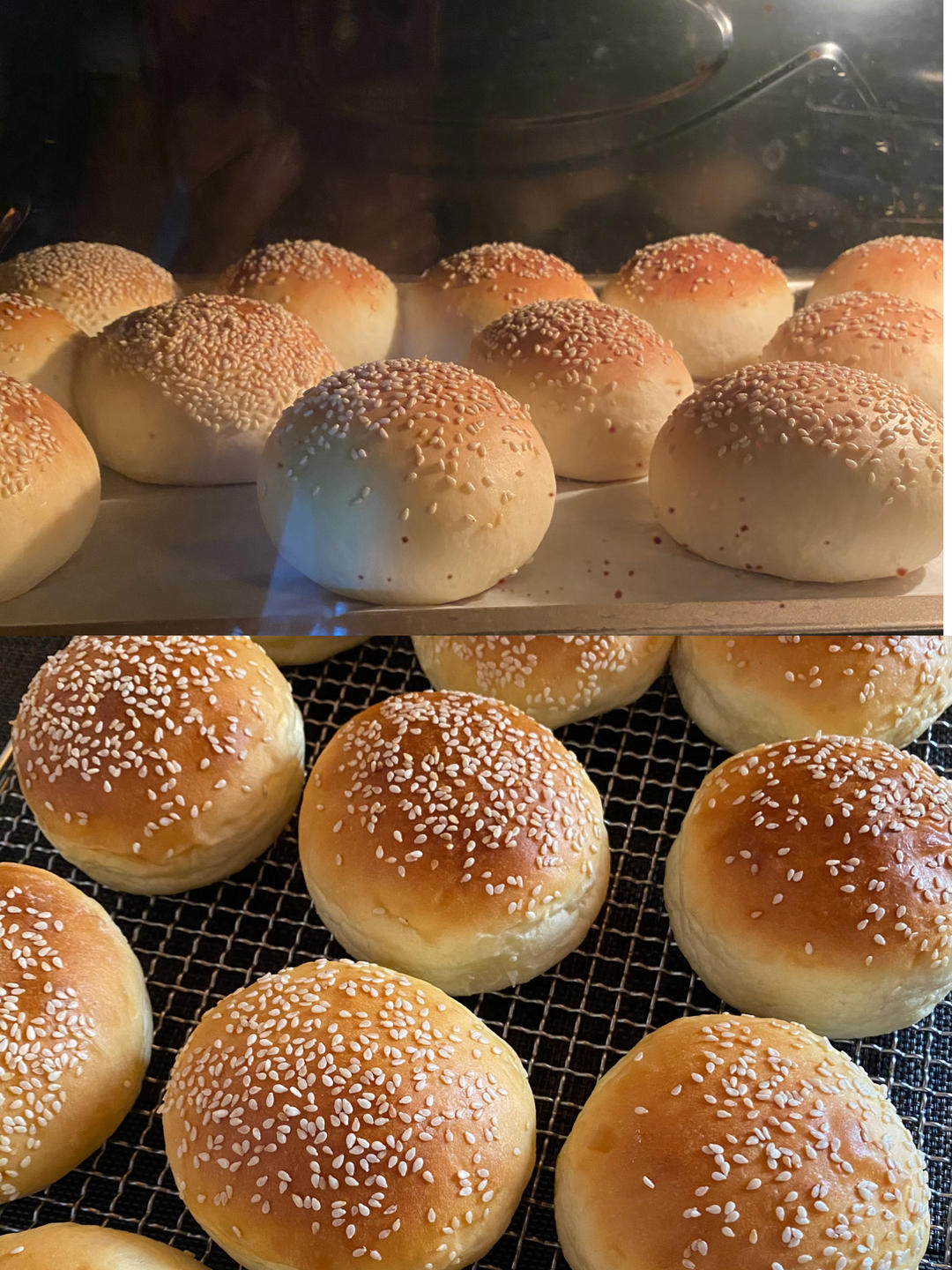 超~级松软的烫种汉堡胚