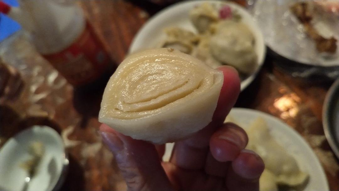 清香可口的茄子素蒸饺