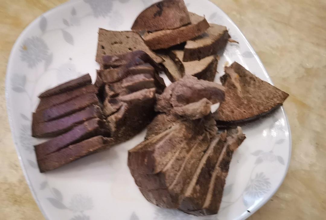 简单的水煮猪肝