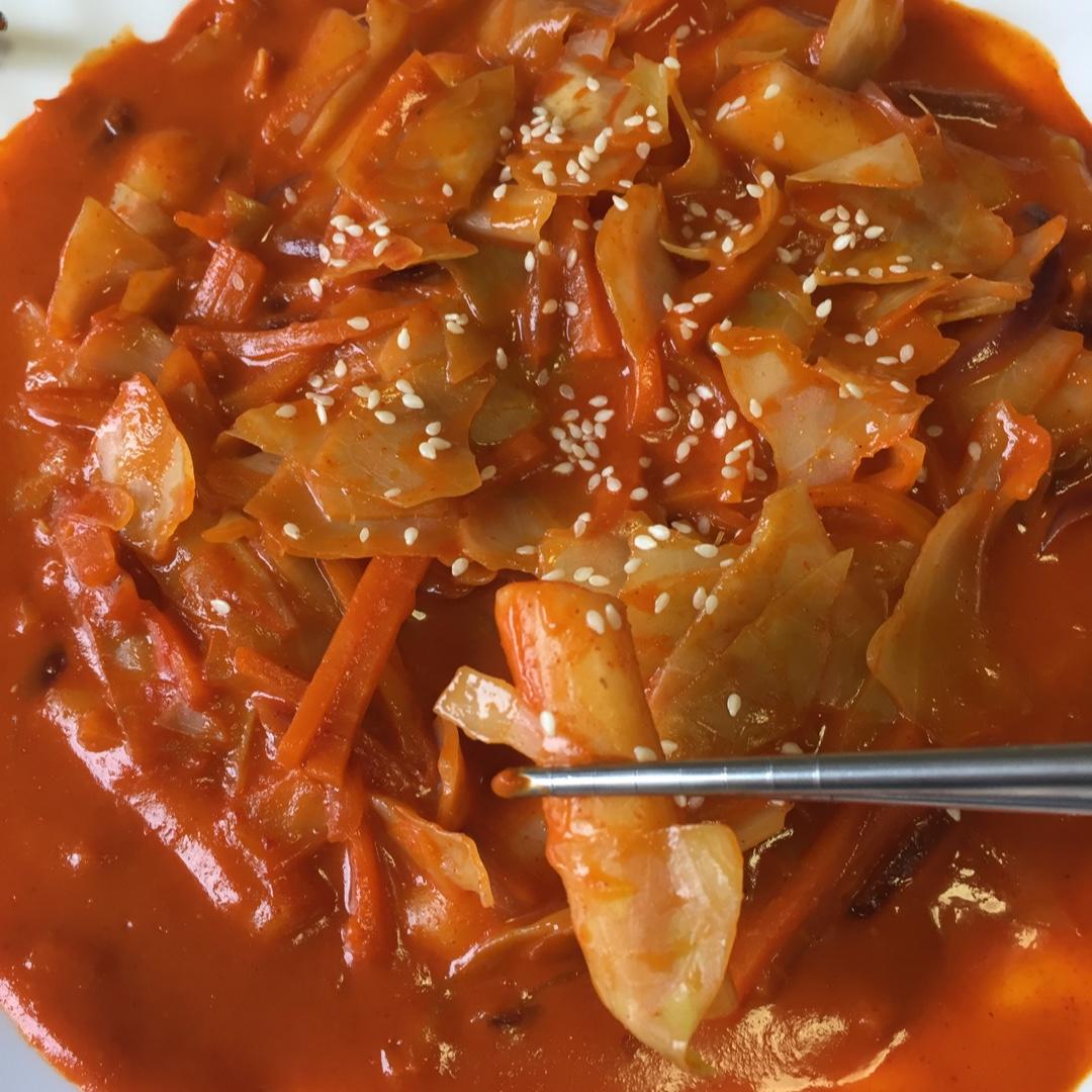 韩式辣炒年糕（or网红芝士套路之芝心年糕）