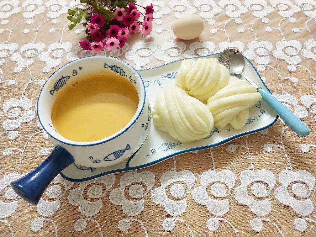 胡萝卜汁花卷馒头