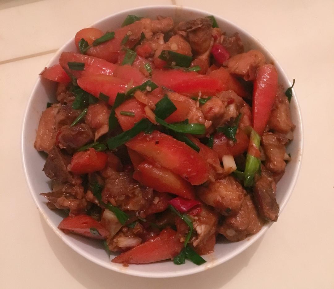 胡萝卜烧排骨