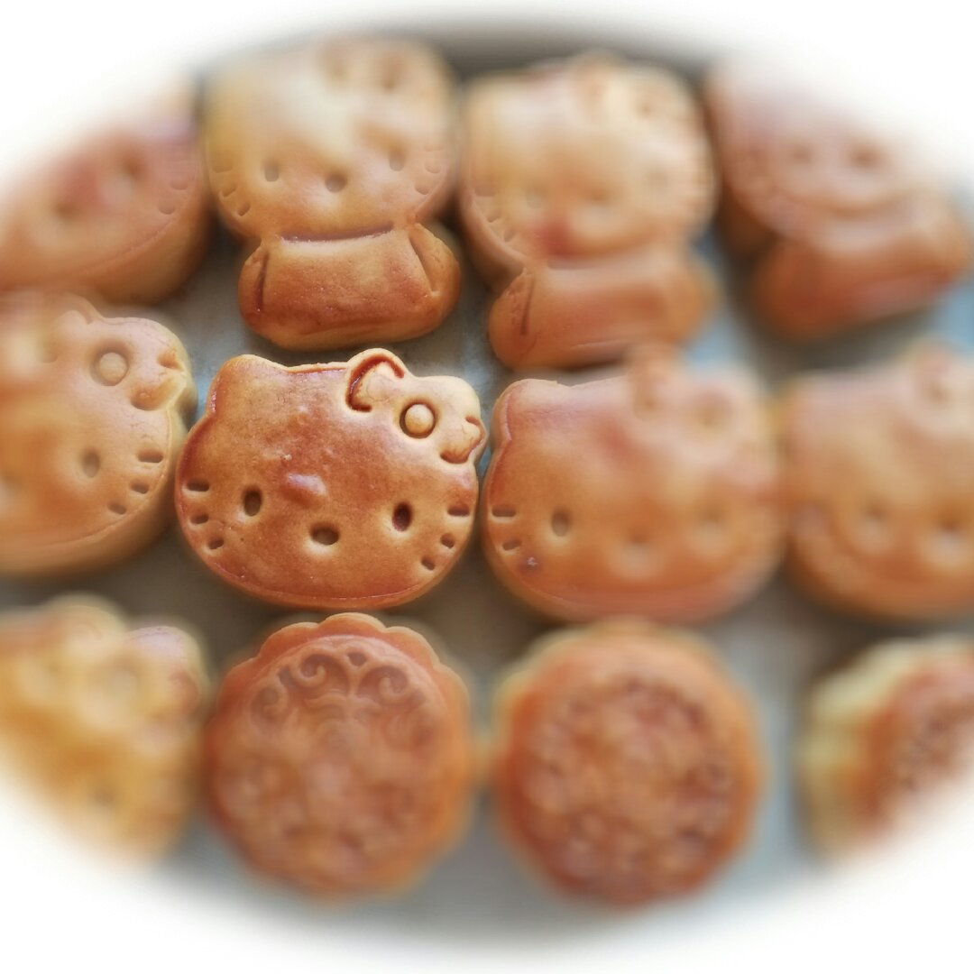 黑芝麻馅儿广式月饼