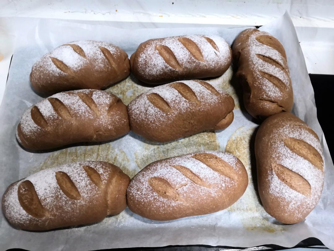 巧克力软欧包(无糖)