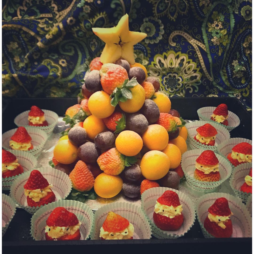 【水果圣诞树】