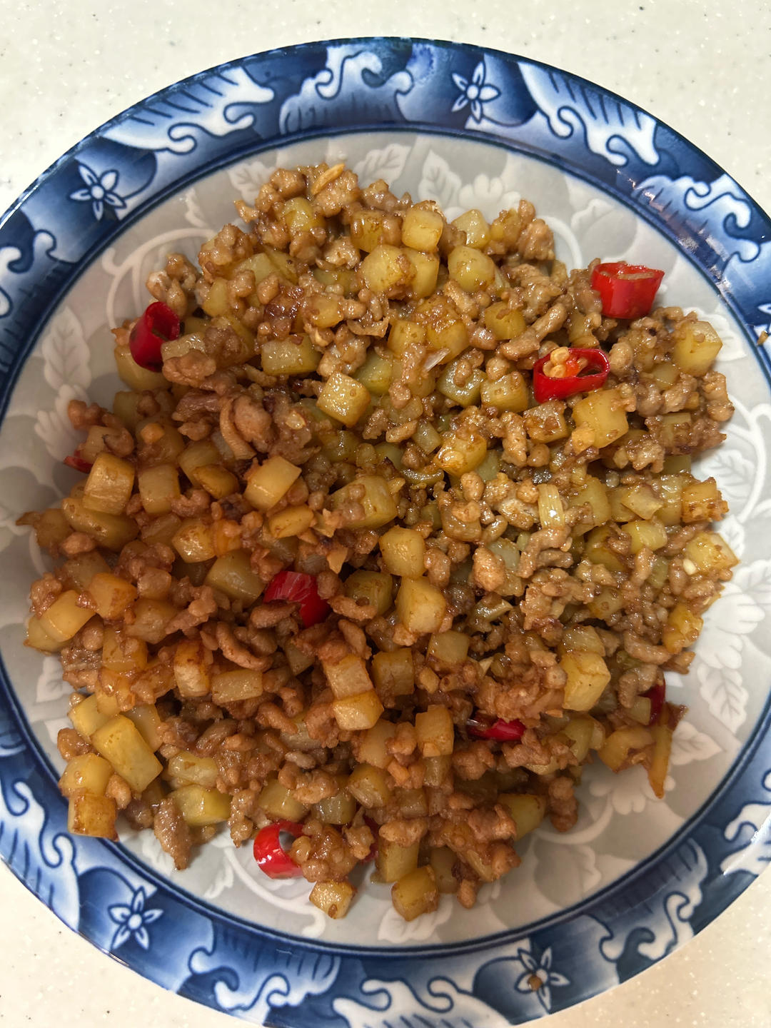 超级下饭的肉沫炒土豆！