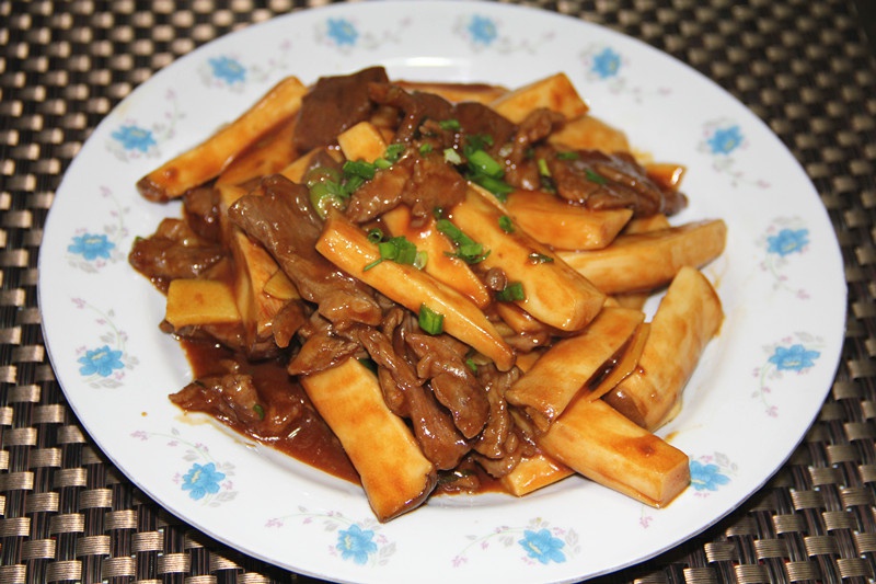 蚝油牛肉杏鲍菇