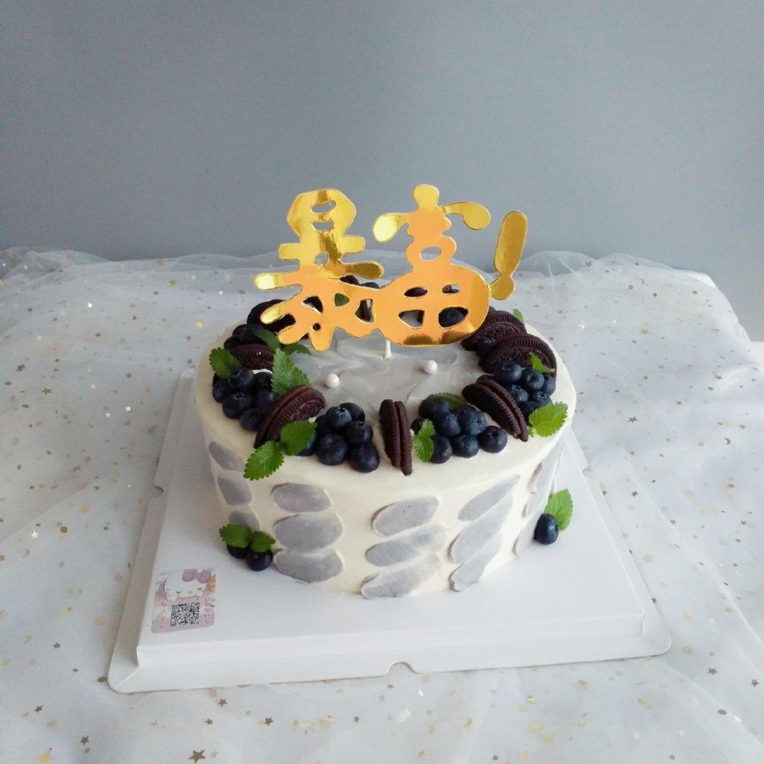 8寸水果生日蛋糕